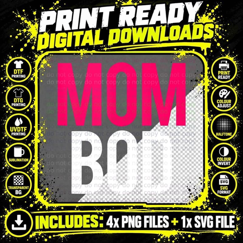 Proud Mom Bod Funny Gym Workout Saying Running Gift Png SVG Digital Bundle