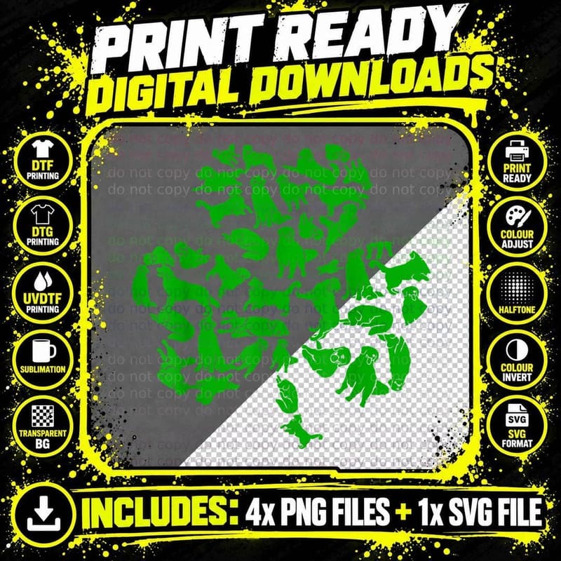 Shenanigans Squad I St Patricks Day Golden Retriever Png SVG Digital Bundle