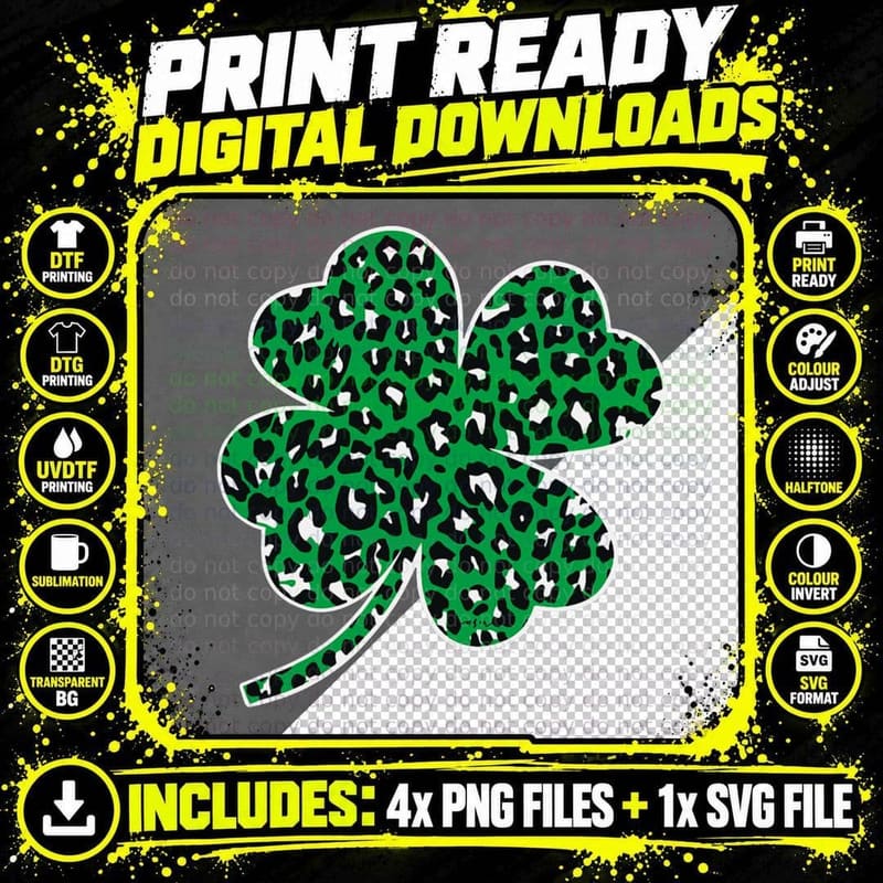 St. Patricks Day Group Men Women Shenanigans Shamrock Png SVG Digital Bundle