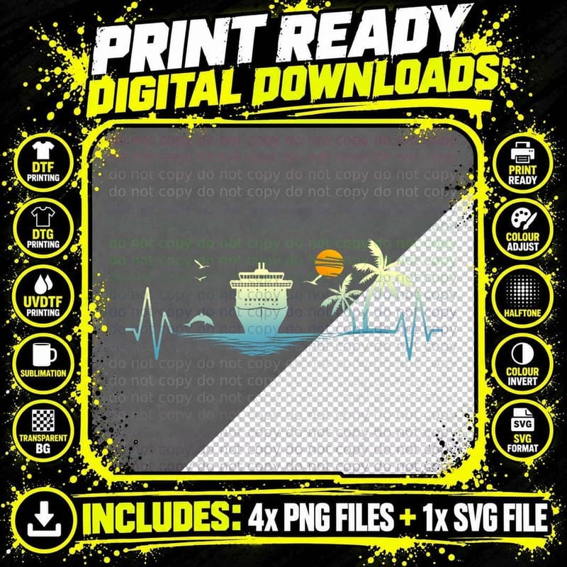 Cruise Ship Wear Vacation Spring Break Squad Cruise Ship Png SVG Digital Bundle
