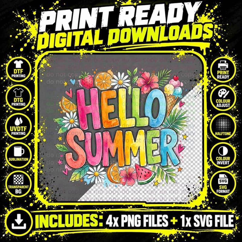 Summer Vibes Certified Beach Honker Summer T-Shirt Png SVG Digital Bundle