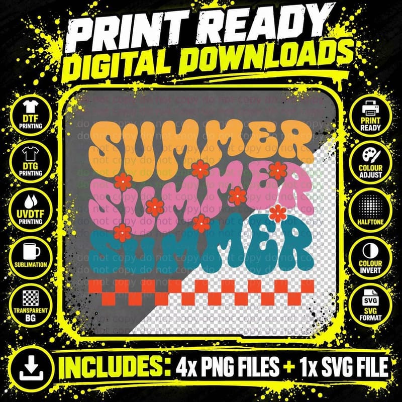 Summer Vibes Summer T-Shirt, Beach Scene Boat Hammock Png SVG Digital Bundle