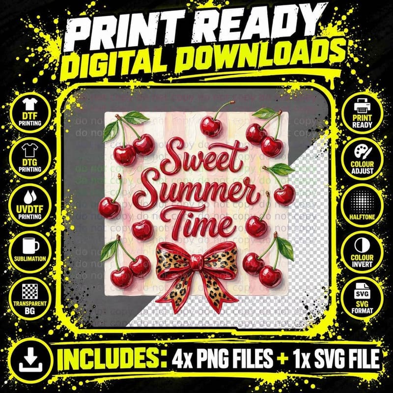 Summer Vibes Summer T-Shirt, Bull Horns Sunglasses Float Png SVG Digital Bundle
