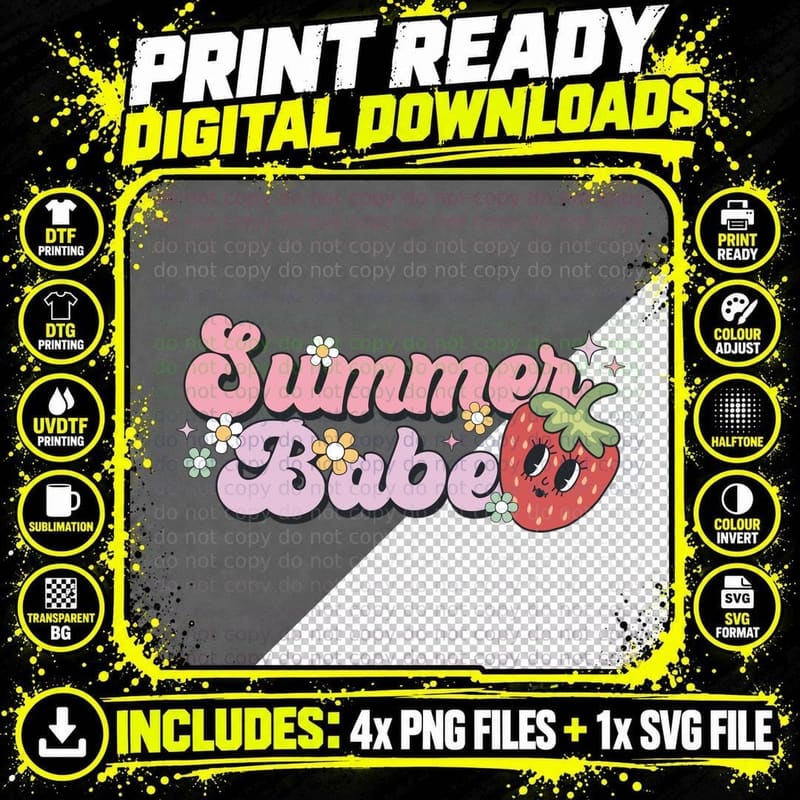 Vacay Vibes Summer T-Shirt, Heart Sunglasses Beach Png SVG Digital Bundle