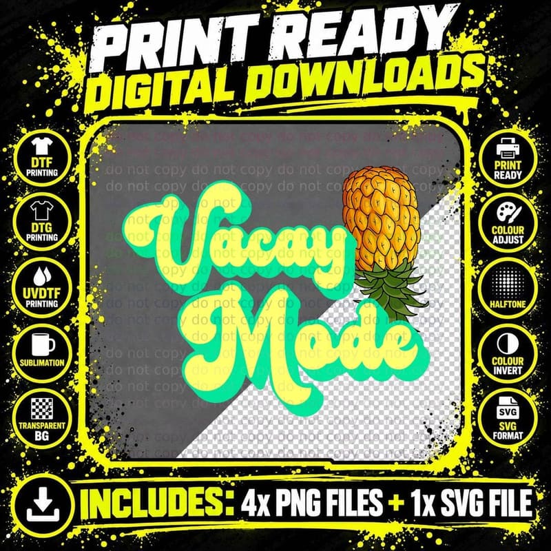 Swingers Pineapple T-Shirt, Swinger Apparel Png SVG Digital Bundle