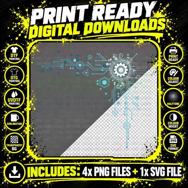 Computer Nerd Engineer Tech Geek Computer Nerd Software Png SVG Digital Bundle