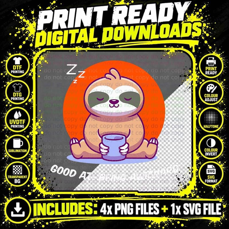 Good at Being Awkward Introvert Nerd Antisocial Weird Png SVG Digital Bundle