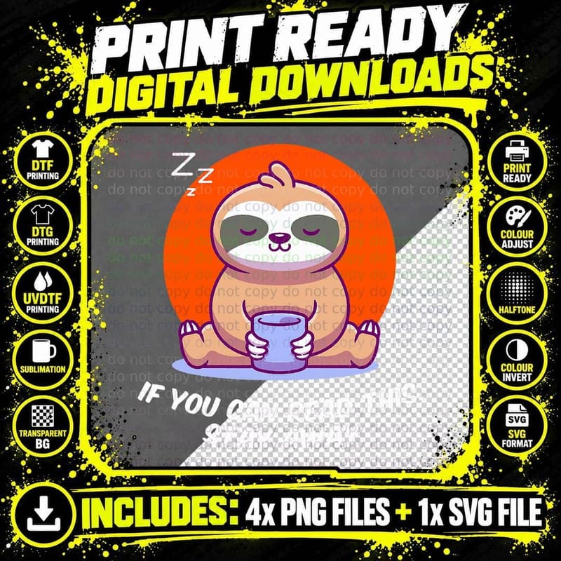 If You Can Read This Stay Away Nerd Introvert Weird Png SVG Digital Bundle