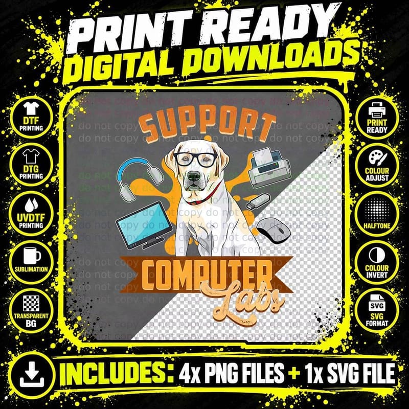 Support Computer, Labs Programmer Code Programmer Coding Png SVG Digital Bundle