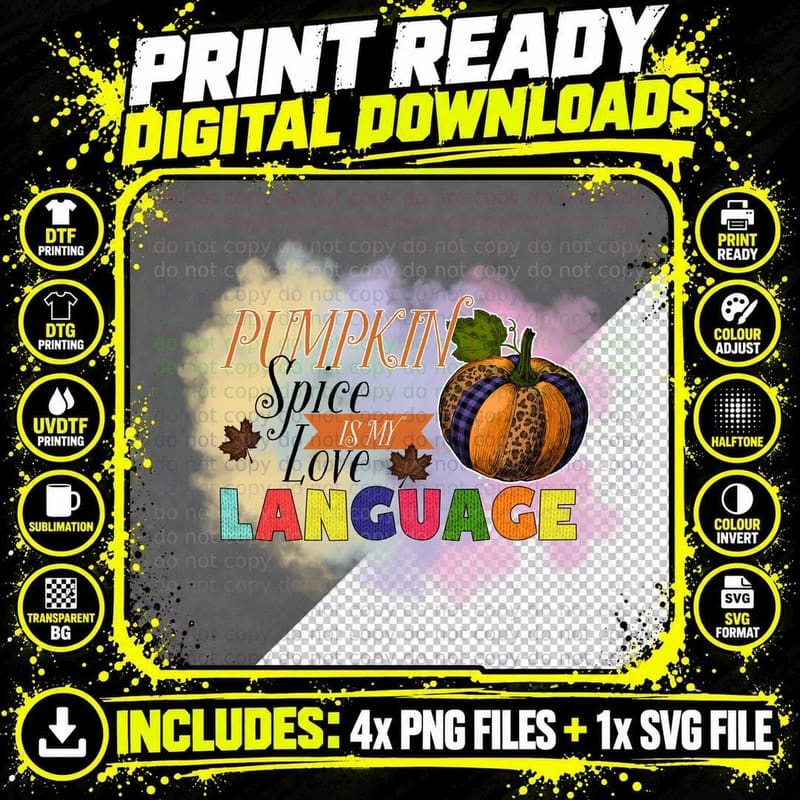 A Perfect Autumn Day Fall T-Shirt, Plaid Leopard Png SVG Digital Bundle