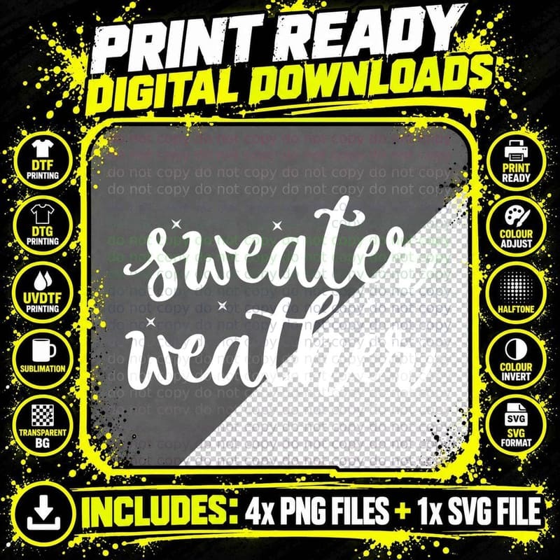 Tis the Season Fall T-Shirt, Tis the Season Text Autumn Png SVG Digital Bundle
