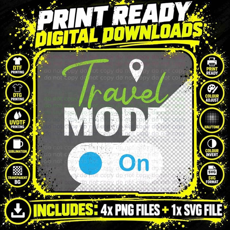 Traveling Travel Getaway Vacationing Tourist Spot T-Shirt Png SVG Digital Bundle
