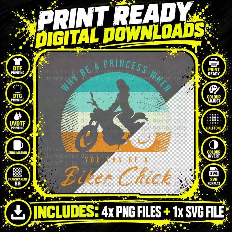 Funny Biker Saying for a Lover of Motorcycle T-Shirt Png SVG Digital Bundle