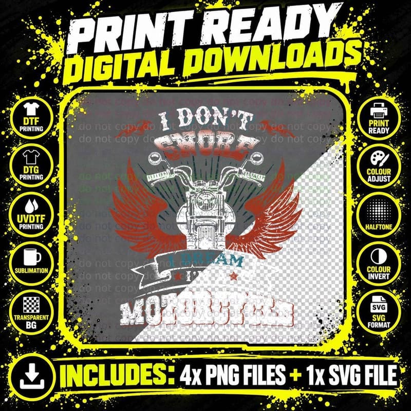 I Am a Motorcycle Shirt, Motorcycle Rider, Biker Life Png SVG Digital Bundle