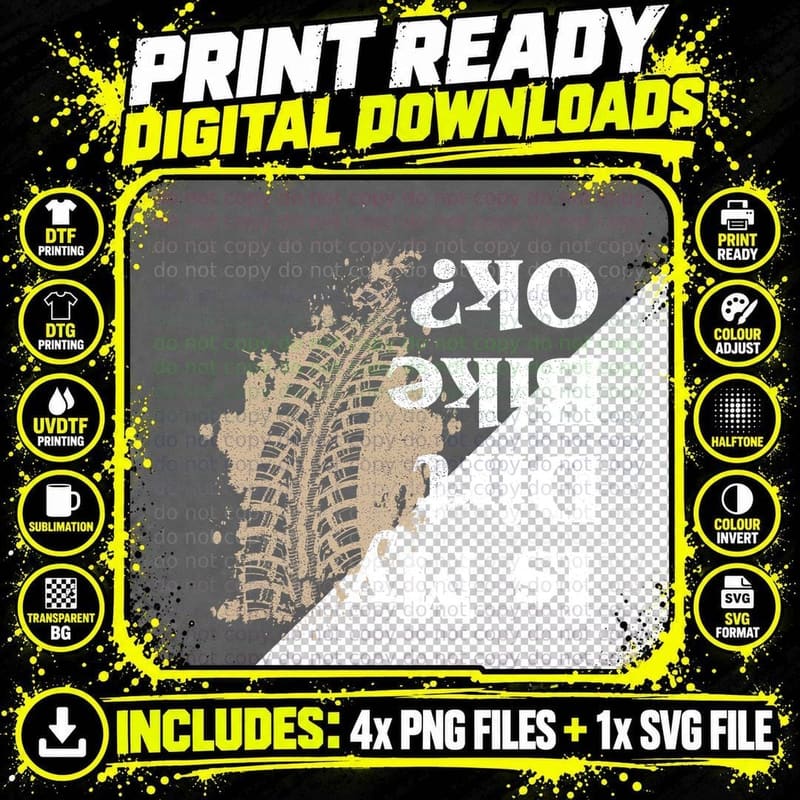 Is My Dirt Bike Ok Funny off Road Biker Gift Shirt Png SVG Digital Bundle