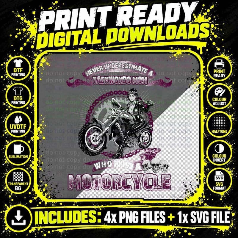 Mom Motorcycle Shirt, Highway Vibes, Road Trip Png SVG Digital Bundle