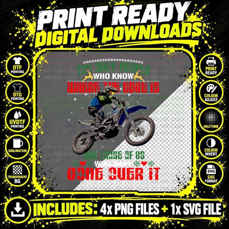 Where the Edge Is Shirt, Moto Club, Freedom Ride Png SVG Digital Bundle