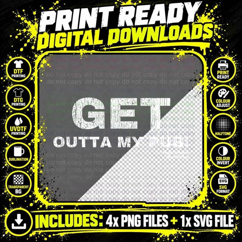 Get Outta My Pub Peggy Funny Cockney Landlady Soap Opera Quote Retro TV T-Shirt Png SVG Digital Bundle