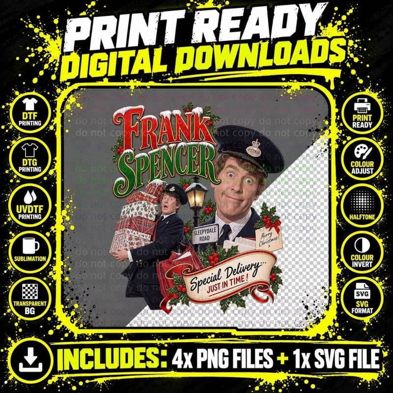 Some Mothers Do 'Ave 'Em Vintage Frank Spencer British Png SVG Digital Bundle