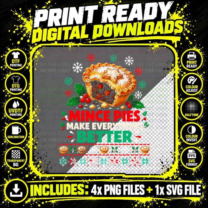 Baked Camembert Christmas Ugly Sweater Cheese Lover Food Png SVG Digital Bundle