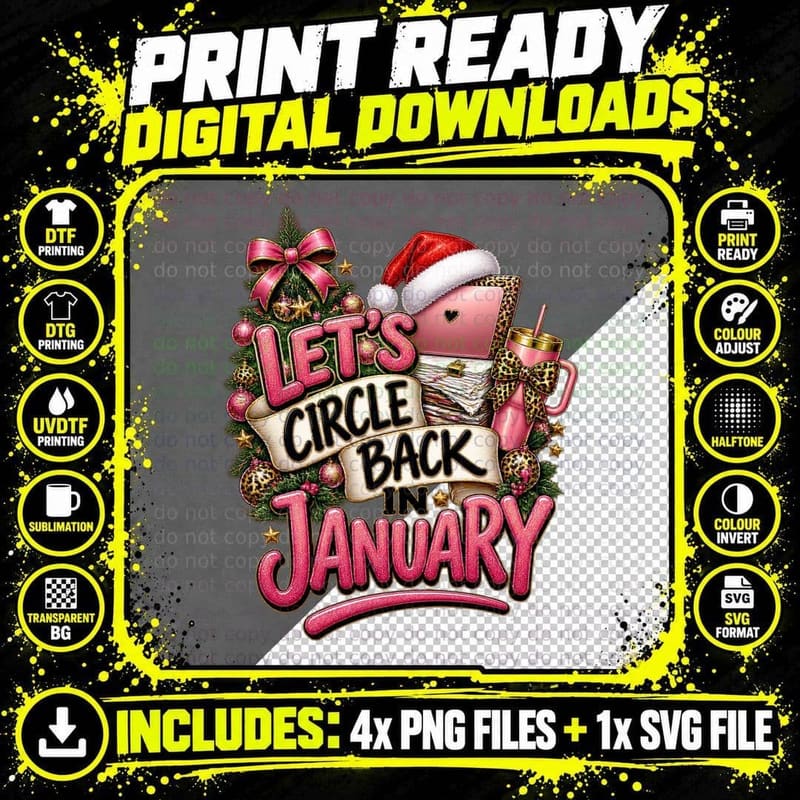 Office Christmas Ugly Sweater Corporate Humor Work From Png SVG Digital Bundle